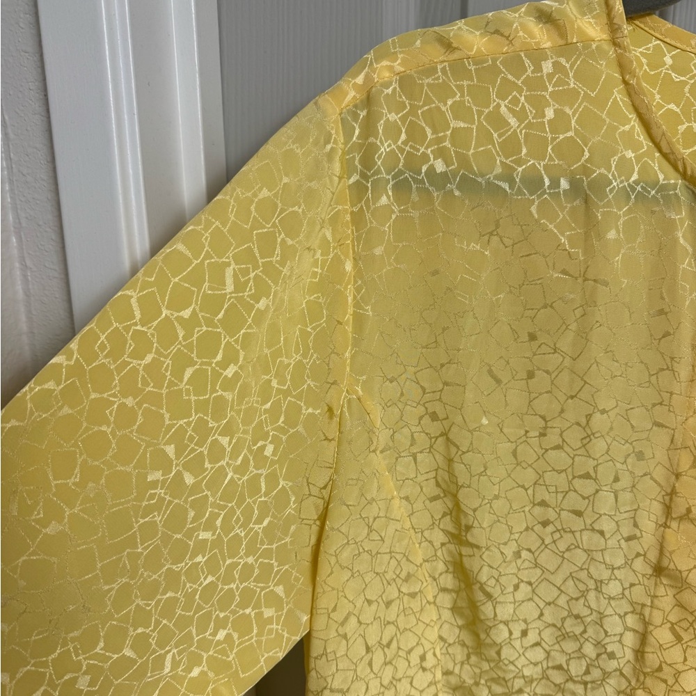 Vintage Pendleton Blouse - 🧈 Yellow - Large - Picture 3 of 7
